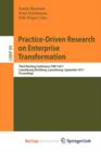 Image for Practice-Driven Research on Enterprise Transformation : Third Working Conference, PRET 2011, Luxembourg, September 6, 2011, Proceedings