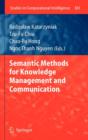 Image for Semantic Methods for Knowledge Management and Communication