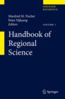 Image for Handbook of regional science