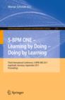 Image for S-BPM ONE - Learning by Doing - Doing by Learning