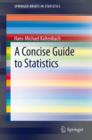Image for A concise guide to statistics