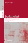 Image for Static analysis: 18th international symposium, SAS 2011, Venice, Italy, September 14-16, 2011, proceedings