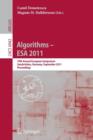 Image for Algorithms -- ESA 2011