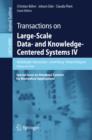 Image for Transactions on Large-Scale Data- And Knowledge-Centered Systems IV