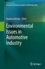 Image for Environmental issues in automotive industry: design, production and end-of-life phase