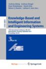Image for Knowledge-Based and Intelligent Information and Engineering Systems, Part III