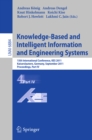Image for Knowledge-based and intelligent information and engineering systems: 15th International Conference, KES 2011, Kaiserslautern, Germany, September 12-14, 2011. : 6884