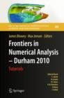 Image for Frontiers in numerical analysis: Durham 2010