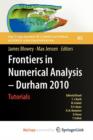 Image for Frontiers in Numerical Analysis - Durham 2010