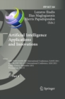 Image for Artificial intelligence applications and innovations: 12th International Conference, EANN 2011 and 7th IFIP WG 12.5 International Conference, AIAI 2011, Corfu, Greece, September 15-18, 2011. : 364