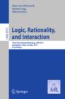 Image for Logic, rationality, and interaction