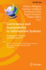 Image for Governance and sustainability in information systems: managing the transfer and diffusion of IT