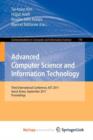 Image for Advanced Computer Science and Information Technology : Third International Conference, AST 2011, Seoul, Korea, September 27-29, 2011. Proceedings