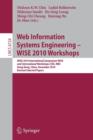 Image for Web information systems engineering  : WISE 2010 International Symposium WISS, and International Workshops CISE, MBC, Hong Kong, China, December 12-14, 2010