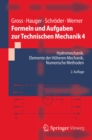 Image for Formeln Und Aufgaben Zur Technischen Mechanik 4: Hydromechanik, Elemente Der Hoheren Mechanik, Numerische Methoden