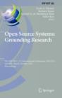 Image for Open Source Systems: Grounding Research