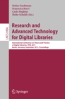 Image for Research and advanced technology for digital libraries