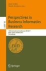 Image for Perspectives in Business Informatics Research