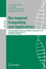 Image for Bio-Inspired Computing and Applications