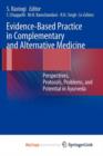 Image for Evidence-Based Practice in Complementary and Alternative Medicine