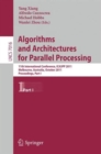 Image for Algorithms and Architectures for Parallel Processing, Part I