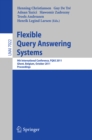 Image for Flexible query answering systems : 7022