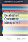 Image for Desalination Concentrate Management