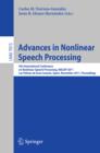 Image for Advances in nonlinear speech processing : 7015