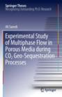 Image for Experimental study of multiphase flow in porous media during CO2 geo-sequestration processes