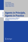 Image for Agents in principle, agents in practice : 7047