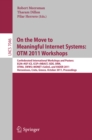 Image for On the move to meaningful Internet systems - OTM 2011: workshops : 7046