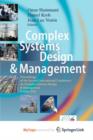 Image for Complex Systems Design &amp; Management