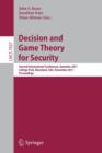 Image for Decision and game theory for security