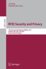 Image for RFID  Security and Privacy