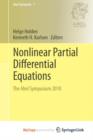 Image for Nonlinear Partial Differential Equations : The Abel Symposium 2010