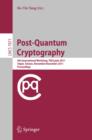 Image for Post-Quantum Cryptography : 4th International Workshop, PQCrypto 2011, Taipei, Taiwan, November 29 - December 2, 2011, Proceedings