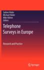 Image for Telephone surveys  : research and practice on landline and mobile phones in Europe