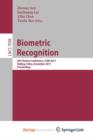 Image for Biometric Recognition : 6th Chinese Conference, CCBR 2011, Beijing, China, December 3-4, 2011. Proceedings