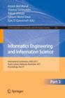 Image for Informatics engineering and information sciencePart III