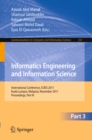 Image for Informatics engineering and information science. : 253