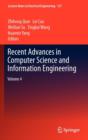 Image for Recent advances in computer science and information engineeringVolume 4