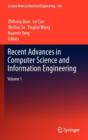 Image for Recent advances in computer science and information engineeringVolume 1