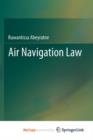 Image for Air Navigation Law