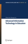 Image for Advanced information technology in education