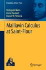 Image for Malliavin Calculus at Saint-Flour