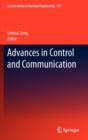 Image for Advances in Control and Communication