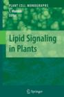 Image for Lipid Signaling in Plants