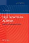 Image for High performance AC drives  : modelling analysis and control