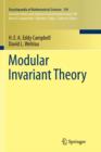 Image for Modular Invariant Theory