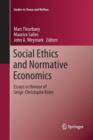 Image for Social Ethics and Normative Economics